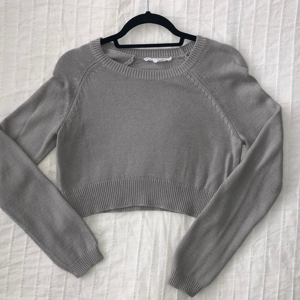 Crop sweater